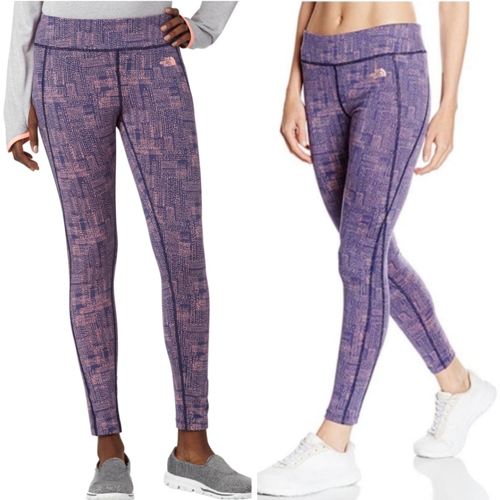 The North Face Pulse Tights Pants purple size M